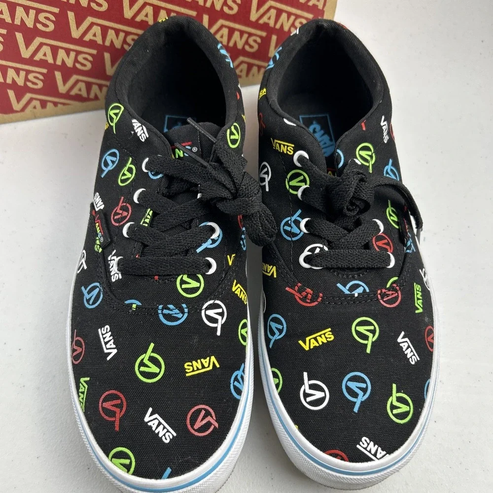 Vans Doheny‎ Rainbow Logo Low Top Lace-ups Women's 6.5 W/Box